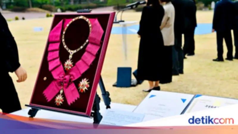 Presiden Prabowo Dianugerahi Penghargaan Tertinggi Korea Selatan 'The Grand Order of Mugunghwa'
