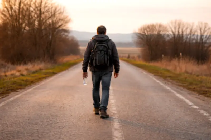 Pria Italia Berjalan 450 Km Usai Bertengkar dengan Istri, Dijuluki Forrest Gump