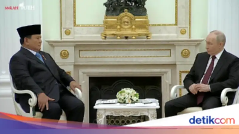 Putin Sambut Prabowo di Kremlin: Kunjungan Bermakna Besar di Tengah Gejolak Dunia