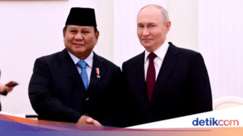 Putin Undang Presiden Prabowo ke Pameran Industri Rusia pada Juli Mendatang