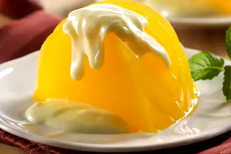 Resep Puding Jeruk Saus Vanila, Dessert Manis dan Segar