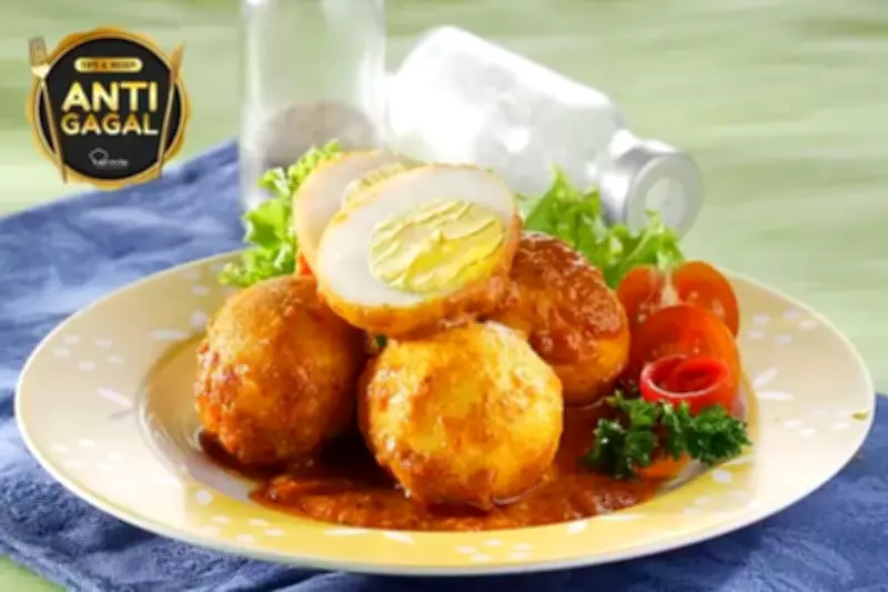 Resep Telur Bumbu Gurih Santan, Menu Praktis dan Lezat untuk Keluarga
