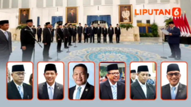 Reshuffle Kabinet Prabowo Jilid V: Enam Pejabat Baru Dilantik