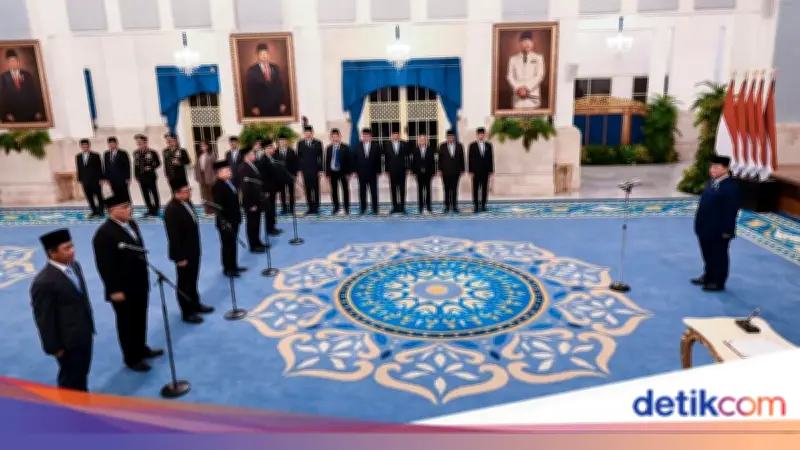Reshuffle Kabinet Prabowo: Wajah Baru dan Pejabat Kembali
