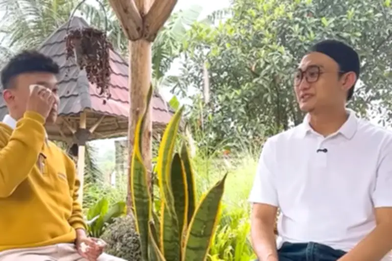 Ruben Onsu Menangis Lihat Kondisi Rumah Bobby Tince di Kaki Gunung Salak