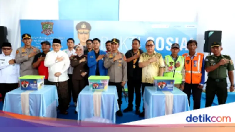 Sambut Hari Bhayangkara, Kapolda Sumsel Resmikan SPKT dan Salurkan Bantuan