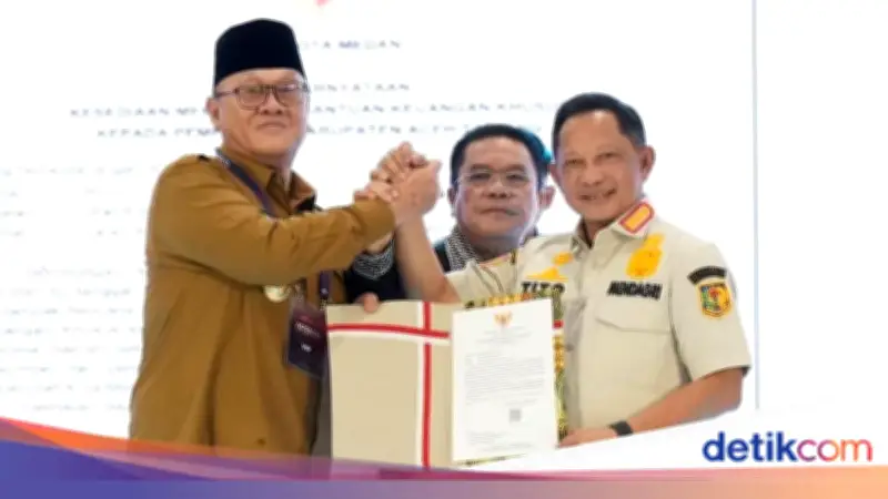 Solidaritas Sumut dan Sumbar, Hibah Rp 287 Miliar untuk Pemulihan Aceh