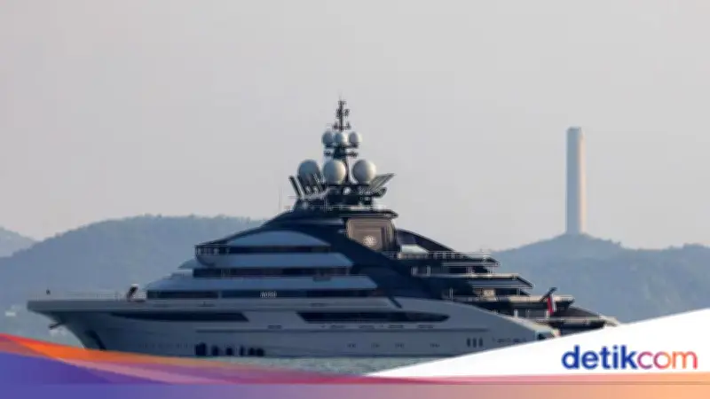 Superyacht Miliarder Rusia Alexey Mordashov Lintasi Selat Hormuz Tanpa Gangguan