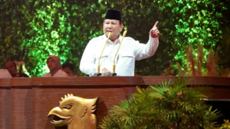 Survei Poltracking: Gerindra Pimpin Elektabilitas Parpol, PDIP dan Golkar Ikuti