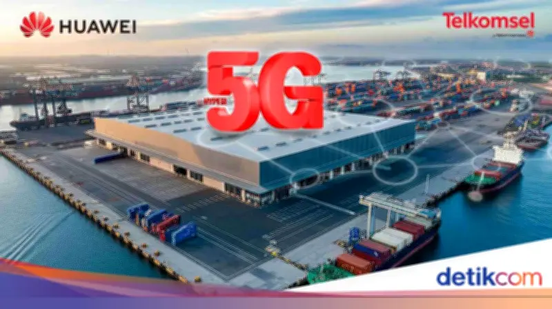 Telkomsel dan Huawei Perluas Jaringan 5G dan Internet Rumah di Indonesia