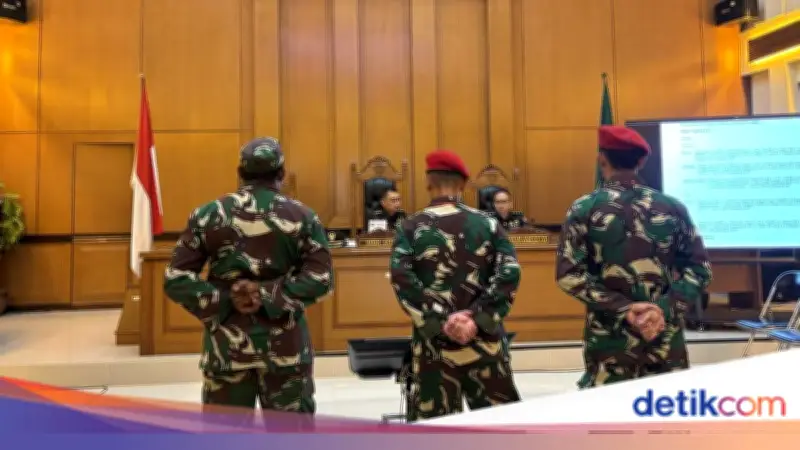 Tiga Prajurit TNI Didakwa Pembunuhan Berencana terhadap Kacab Bank di Jakarta
