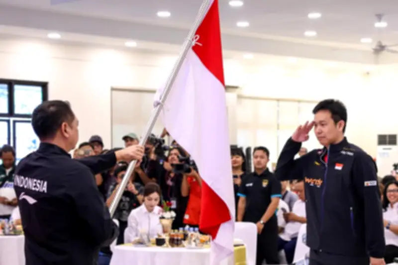 Tim Bulu Tangkis Indonesia Tiba di Denmark untuk Piala Thomas-Uber 2026