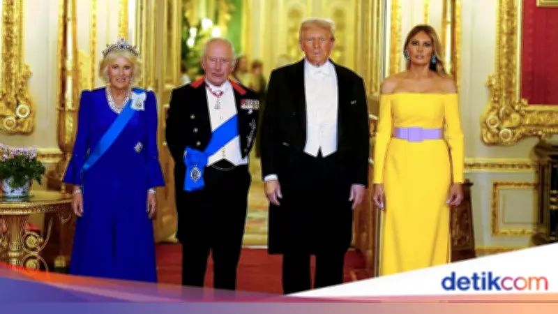 Trump Sambut Raja Charles III di Gedung Putih, Tegaskan Kedekatan AS-Inggris