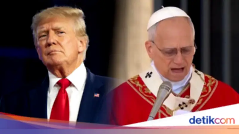 Trump Terus Menyerang Paus Leo XIV Soal Sikap Antiperang dan Iran