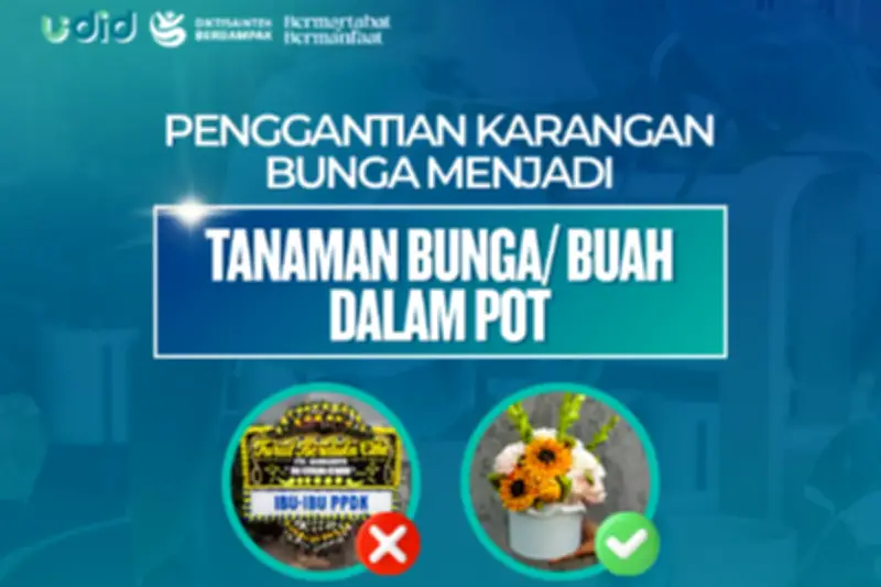 Undip Larang Karangan Bunga Saat Wisuda Demi Kurangi Sampah Plastik