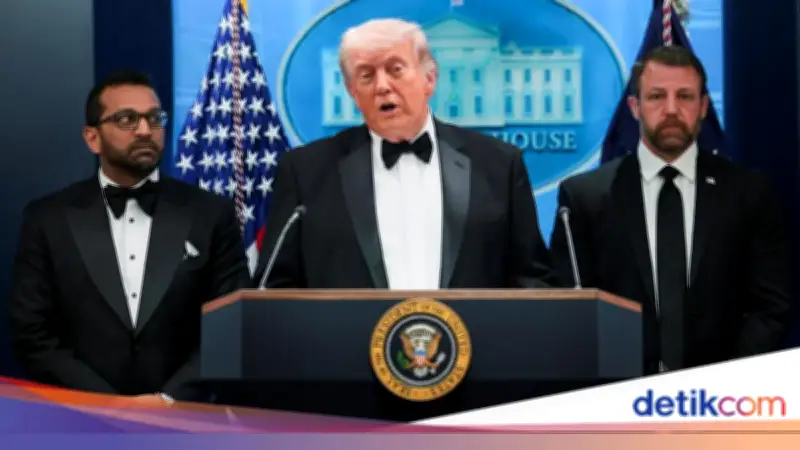 Usai Dievakuasi Akibat Penembakan, Trump Sebut Presiden AS Pekerjaan Berbahaya