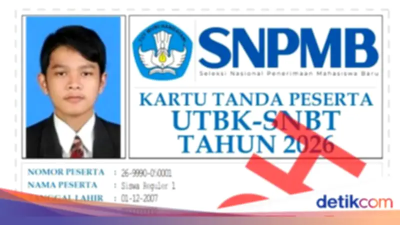 UTBK 2026 Dimulai Pekan Depan, Kartu Peserta Sudah Bisa Diunduh