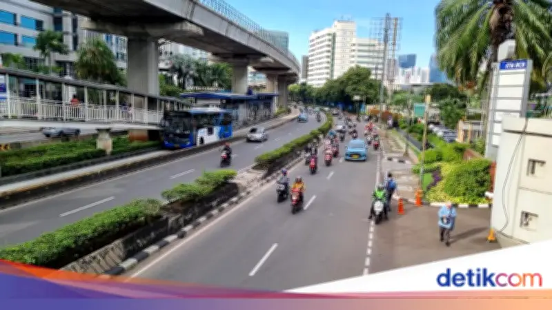 Wajah Baru Jalan Rasuna Said Diresmikan 22 Juni, Bebas dari Tiang Monorel Mangkrak