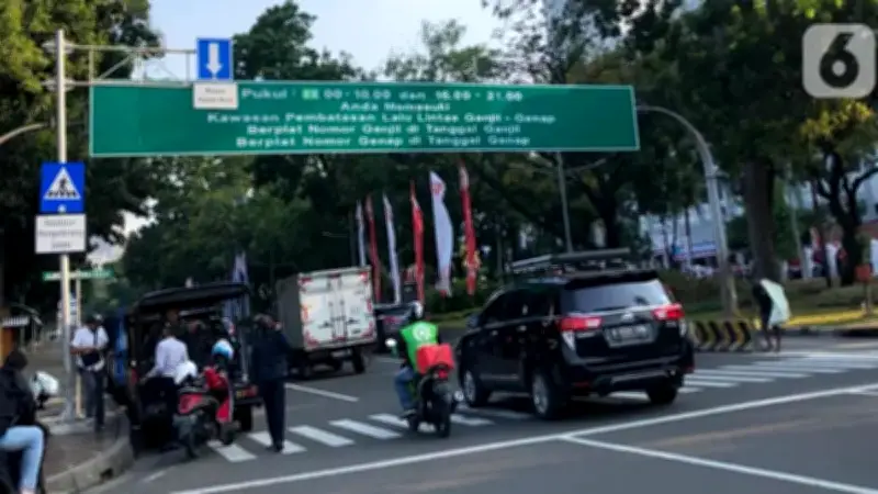 Warga Diminta Cermat, Ganjil Genap Jakarta Berlaku Hari Ini Rabu 29 April 2026