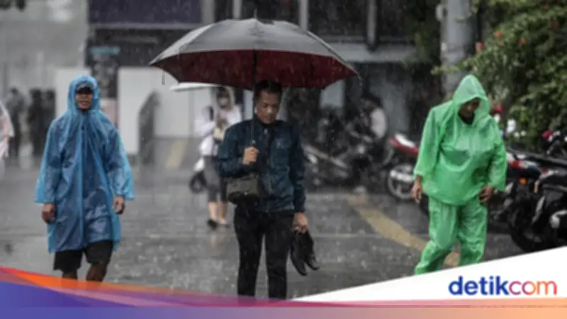 Waspada Hujan Sedang-Lebat Guyur Jakarta hingga 3 Mei 2026