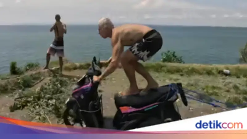 WN Belgia Dideportasi dari Bali Usai Lompat ke Laut Pakai Motor Rental yang Rusak