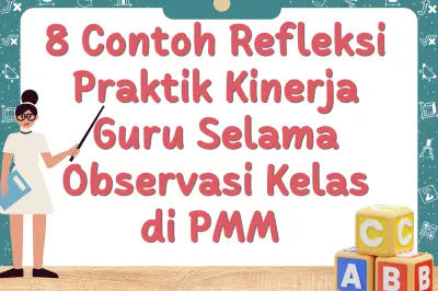 8 Contoh Refleksi Kinerja Guru Selama Observasi Kelas di PMM
