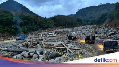 Akses Jalan Bireuen-Bener Meriah Putus Lagi Akibat Sungai Meluap
