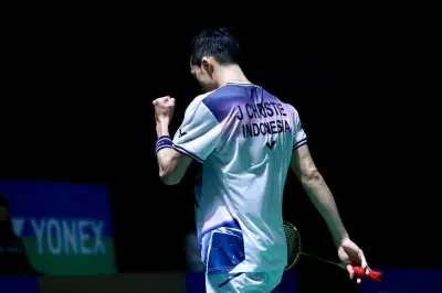 Jonatan Christie Hancurkan Leong Jun Hao di Pembuka Kejuaraan Asia 2026
