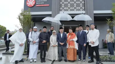 Jusuf Kalla Resmikan Masjid As-Sholihin Yokohama, Hasil Gotong Royong WNI di Jepang