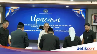Kemenimipas Lantik Pejabat Tinggi Pratama untuk Perkuat Pelayanan Publik