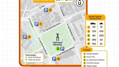 Pemprov DKI Siapkan Kantong Parkir dan Angkutan Umum untuk Lebaran Betawi 2026 di Lapangan Banteng