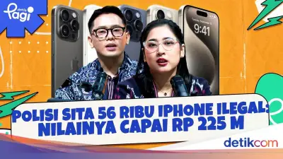 Polisi Sita 56 Ribu iPhone Ilegal Senilai Rp 225 Miliar dari Gudang di Jakarta