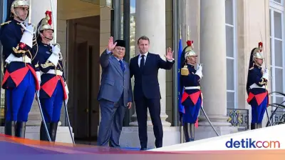 Prabowo Sambut Penghormatan Militer Prancis di Istana Elysee, Lanjutkan Diplomasi dengan Macron