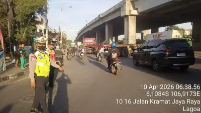 WFH ASN Dimulai Hari Ini, Lalu Lintas Jakarta Tetap Ramai Lancar