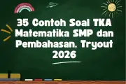 35 Contoh Soal TKA Matematika SMP dan Pembahasan untuk Persiapan Tryout 2026