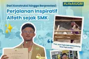 Alfath, Anak Buruh Bangunan Lulusan SMK yang Raih Penghargaan dari UGM
