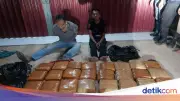 Bareskrim Tangkap 2 Kurir Bawa 23 Kg Ganja di Riau, Pemilik Diburu