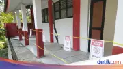 Dua Ruang Kelas SDN di Pandeglang Rusak Parah Akibat Tanah Bergerak