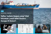 Iran Izinkan Kapal Negara Tertentu Lewati Selat Hormuz, Jadi Berita Terpopuler
