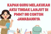 Kapan Guru Melakukan Aksi Tindak Lanjut di PMM? Ini Contoh Jawabannya