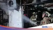 Kebakaran Hanguskan 4 Kios di Pulogebang Jakarta Timur, 13 Unit Damkar Dikerahkan