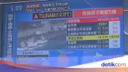 Kisah WNI Saat Gempa M 7,4 Jepang: Peringatan Tsunami Langsung Muncul di TV