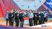 Kontingen Polri Raih Juara Umum Taekwondo Osaka 2026