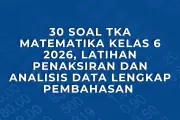 Latihan Soal Matematika Kelas 6: 30 Contoh TKA untuk Penaksiran dan Analisis Data 2026