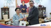 Megawati Kenang Tolak Serangan AS ke Irak Saat Bertemu Kuasa Usaha Kedubes Irak