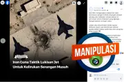 Narasi Iran Gunakan Lukisan Jet Tempur untuk Elak Serangan AS-Israel Beredar