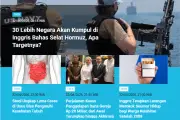 Perwakilan 30 Negara Bahas Pembukaan Selat Hormuz di Inggris