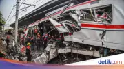 Polisi: KA Argo Bromo Melaju 110 Km/Jam Sebelum Tabrak KRL di Bekasi