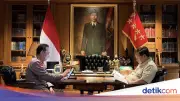 Prabowo dan Kapolri Bicara Empat Mata soal Keamanan Nasional di Hambalang