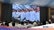 Prabowo-Gibran Pimpin Rapat Kerja Pemerintah di Istana Kepresidenan Jakarta